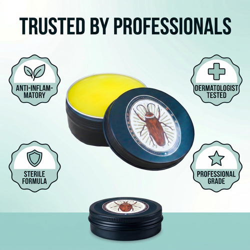 StruggleRoach Tattoo Aftercare Balm, 50g, Suitable for All Skin Types, Cans Packaging, Tattoo Session, Brings Faded Old Ink Back To Life, Lightweight, Non-Greasy Texture, Wood, Fresh, Brightening, Anti-Fade, Absorbs In 30 Seconds, Color Protection